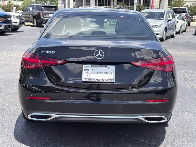 2025 Black Mercedes-Benz C-Class C 300 RWD Sedan