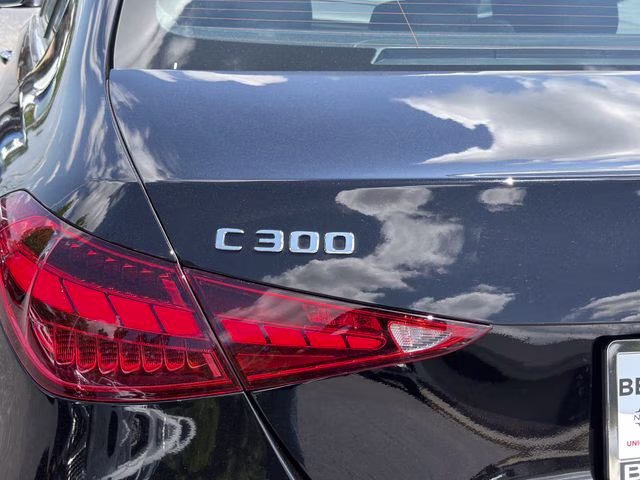 2025 Black Mercedes-Benz C-Class C 300 RWD Sedan