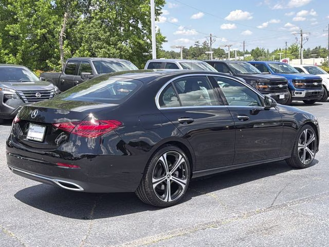 2025 Black Mercedes-Benz C-Class C 300 RWD Sedan