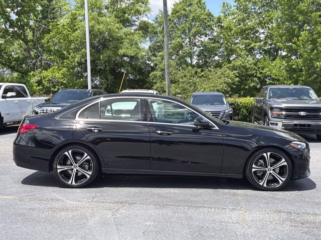 2025 Black Mercedes-Benz C-Class C 300 RWD Sedan