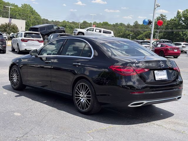 2025 Black Mercedes-Benz C-Class C 300 RWD Sedan