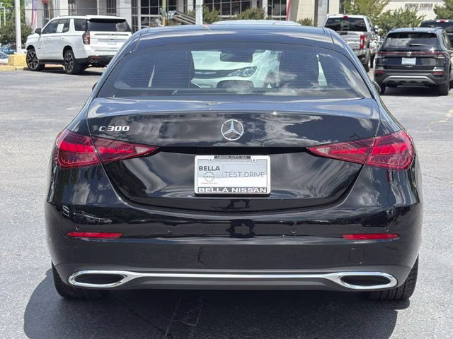 2025 Black Mercedes-Benz C-Class C 300 RWD Sedan