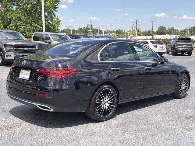 2025 Black Mercedes-Benz C-Class C 300 RWD Sedan