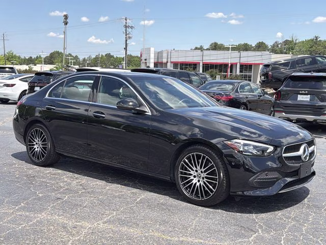 2025 Black Mercedes-Benz C-Class C 300 RWD Sedan