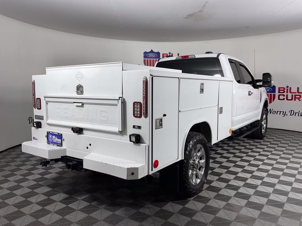 2020 Oxford White Ford Super Duty F-250 SRW XL SERVICE BODY 4X4 Truck