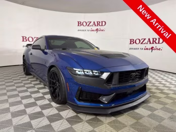 2024 Blue Metallic Ford Mustang Dark Horse supercharged RWD Coupe