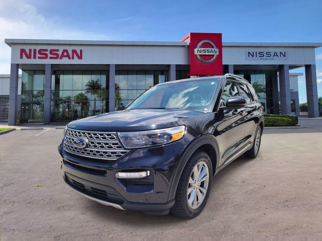 2023 Black Metallic Ford Explorer Limited RWD SUV