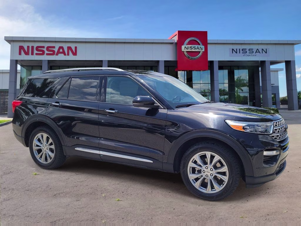 2023 Black Metallic Ford Explorer Limited RWD SUV