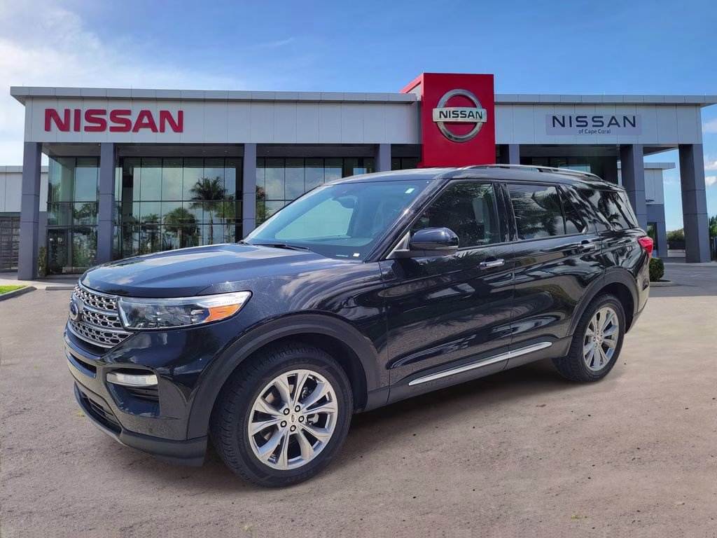 2023 Black Metallic Ford Explorer Limited RWD SUV