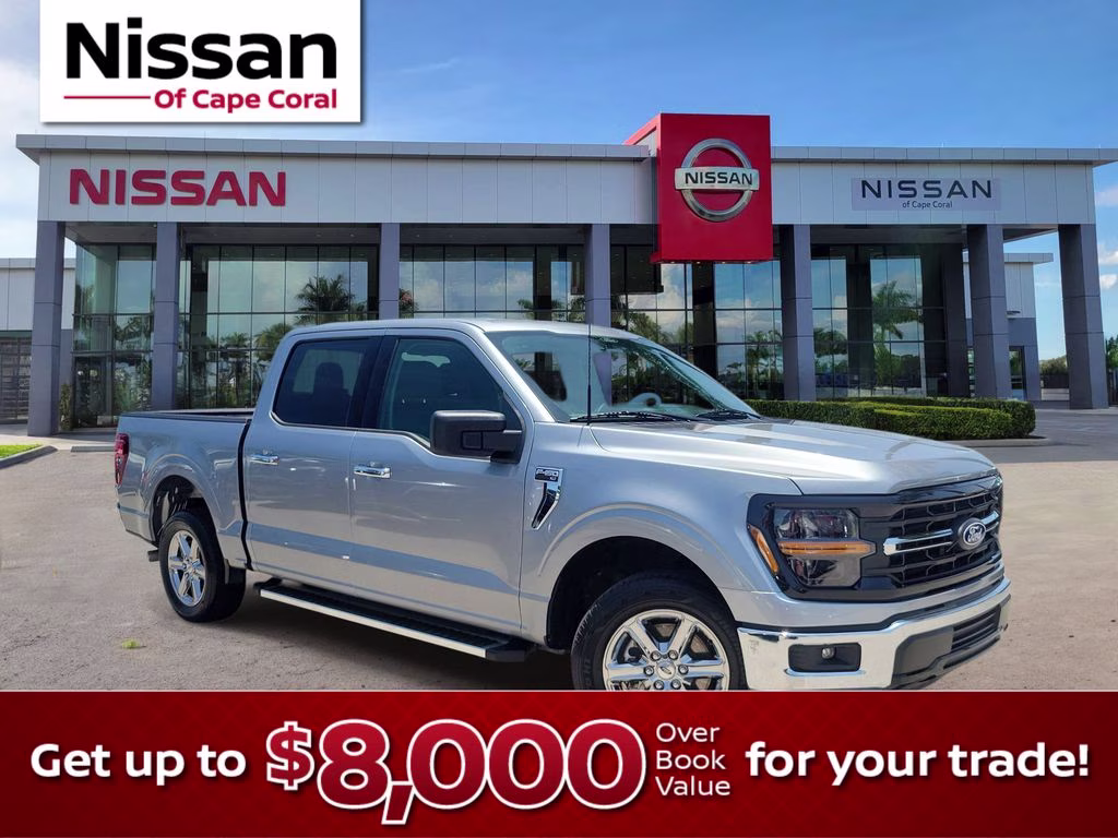2025 Silver Metallic Ford F-150 XLT RWD Truck