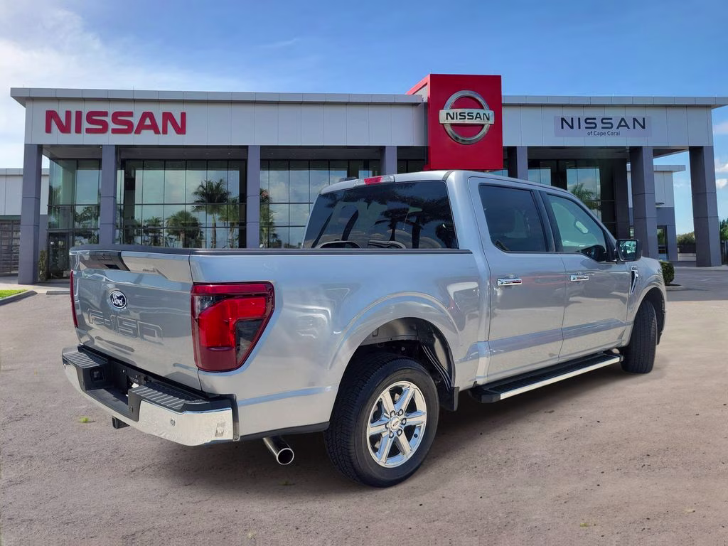 2025 Silver Metallic Ford F-150 XLT RWD Truck