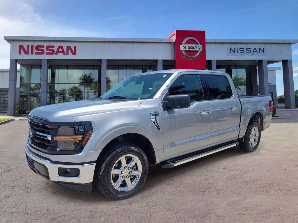 2025 Silver Metallic Ford F-150 XLT RWD Truck