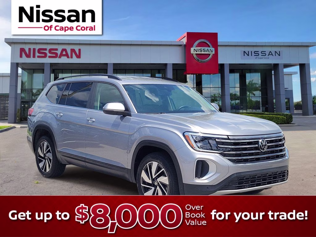 2026 Silver Volkswagen Atlas 2.0T SE w/Technology FWD SUV
