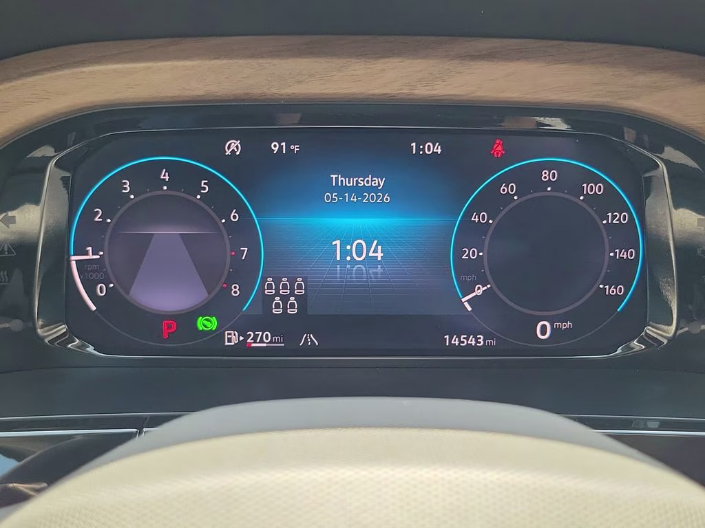 2026 Silver Volkswagen Atlas 2.0T SE w/Technology FWD SUV