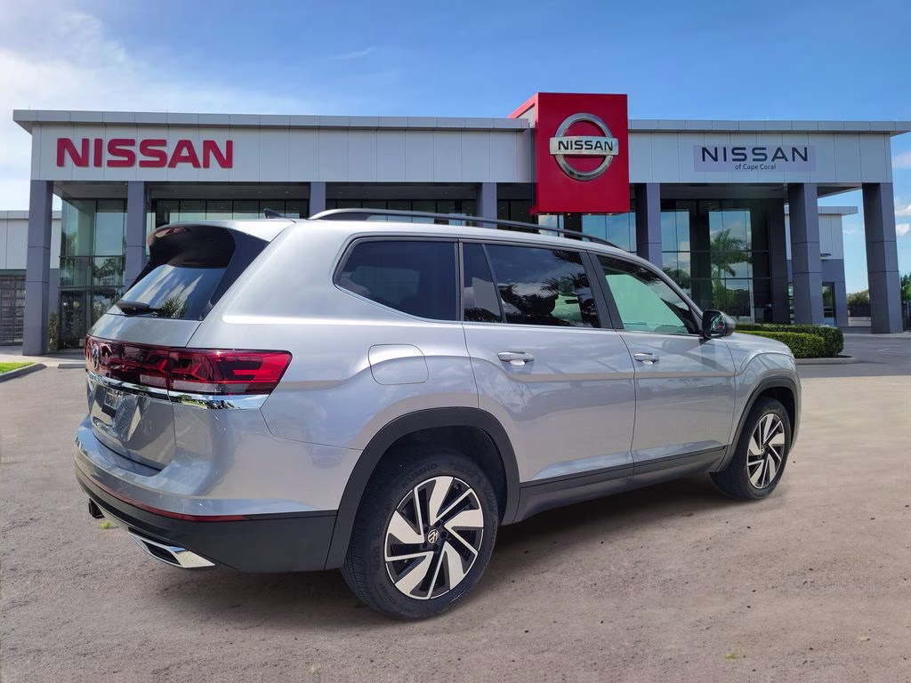 2026 Silver Volkswagen Atlas 2.0T SE w/Technology FWD SUV