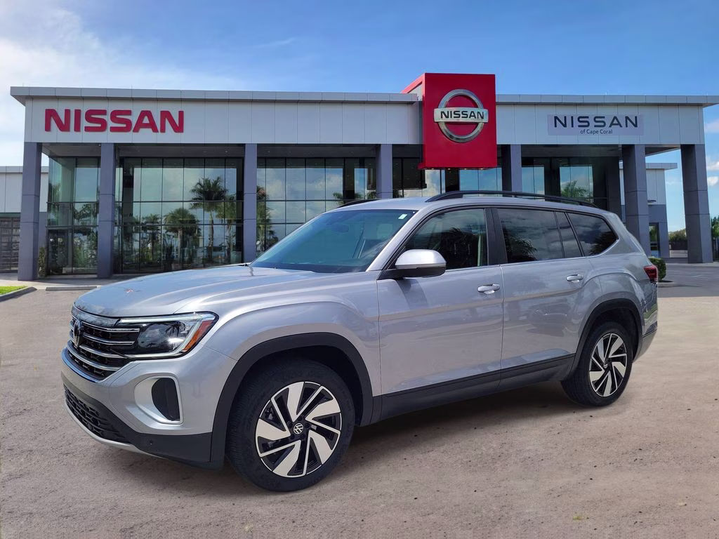 2026 Silver Volkswagen Atlas 2.0T SE w/Technology FWD SUV