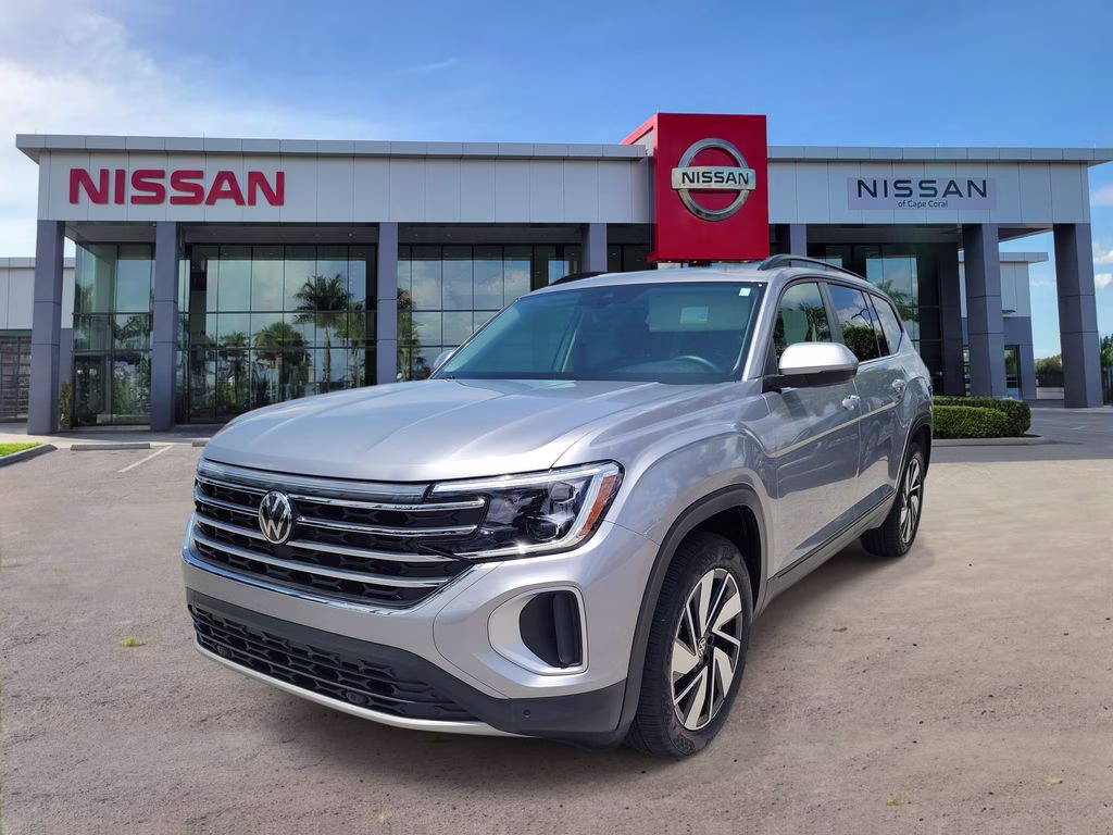 2026 Silver Volkswagen Atlas 2.0T SE w/Technology FWD SUV