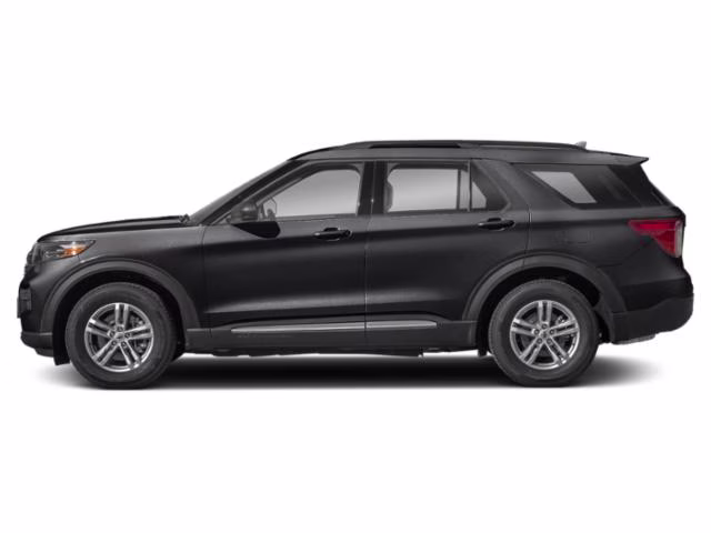 2023 Black Metallic Ford Explorer XLT 4X4 SUV