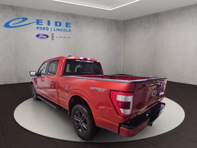 2023 Hot Pepper Red Metallic Tinted Clearcoat Ford F-150 Lariat 4X4 Truck