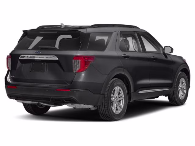 2023 Black Metallic Ford Explorer XLT 4X4 SUV