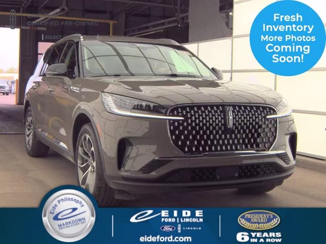 2025 Harbor Gray Clearcoat Lincoln Aviator Reserve AWD SUV