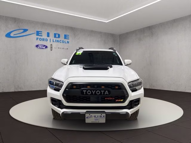 2021 Super White Toyota Tacoma TRD Pro 4X4 Truck