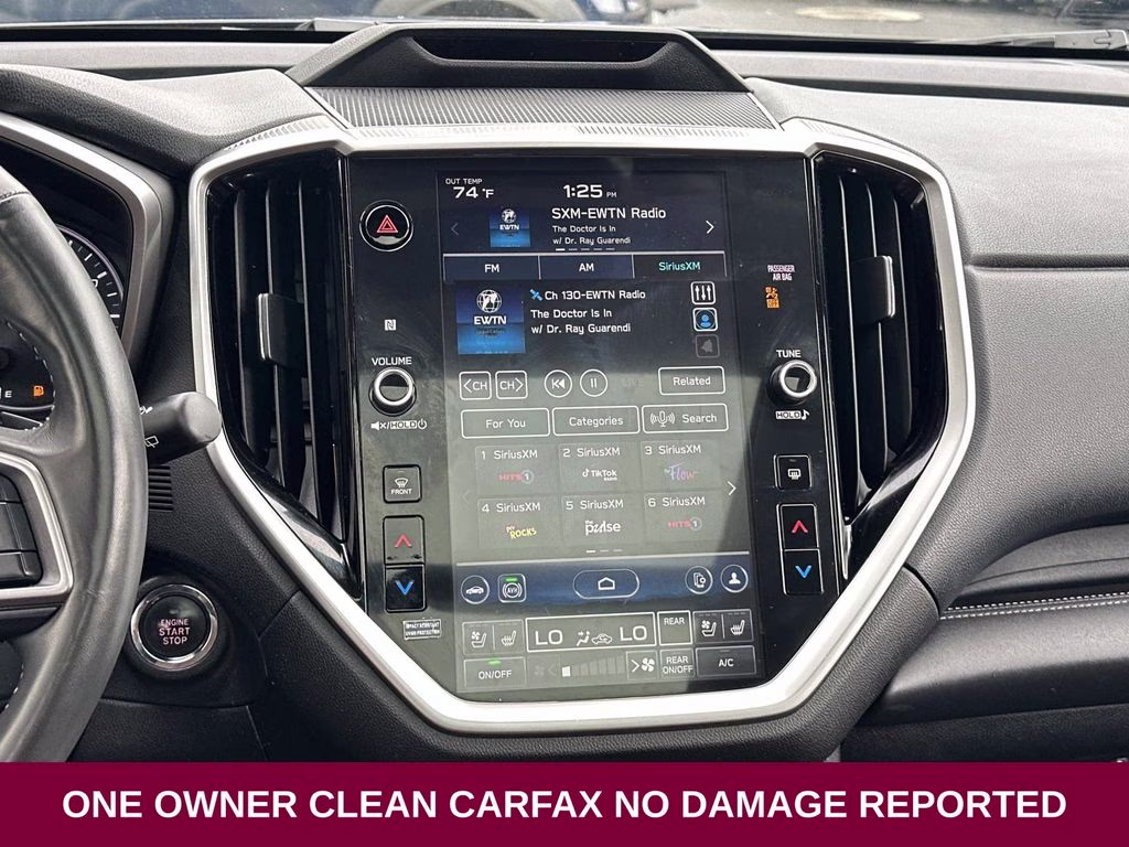 2024 Crystal Black Silica Subaru Ascent Touring AWD SUV