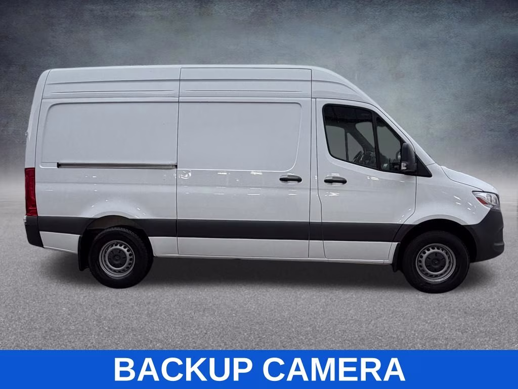 2025 Arctic White Mercedes-Benz Sprinter 2500 Cargo 144 WB RWD Van