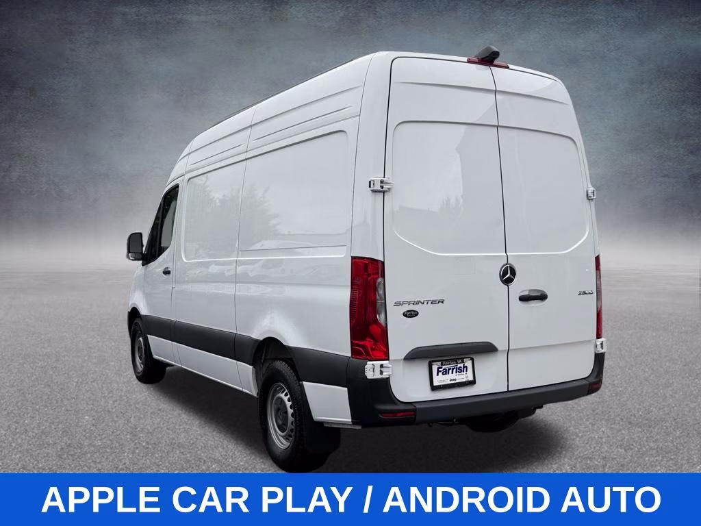 2025 Arctic White Mercedes-Benz Sprinter 2500 Cargo 144 WB RWD Van