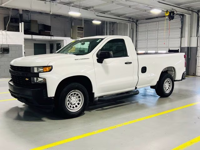 2020 Summit White Chevrolet Silverado 1500 WT RWD Truck