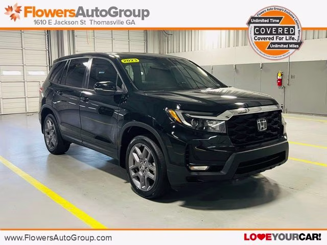 2023 Black Honda Passport EX-L AWD SUV