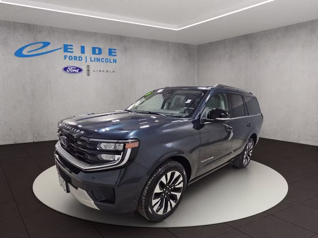 2025 Stone Blue Metallic Ford Expedition Platinum 4X4 SUV