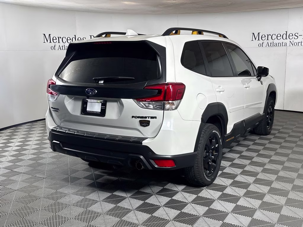 2022 Crystal White Pearl Subaru Forester Wilderness AWD SUV