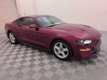 2018 Ruby Red Ford Mustang EcoBoost RWD Coupe