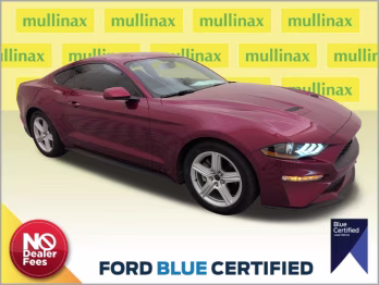 2018 Ruby Red Metallic Ford Mustang EcoBoost RWD Coupe