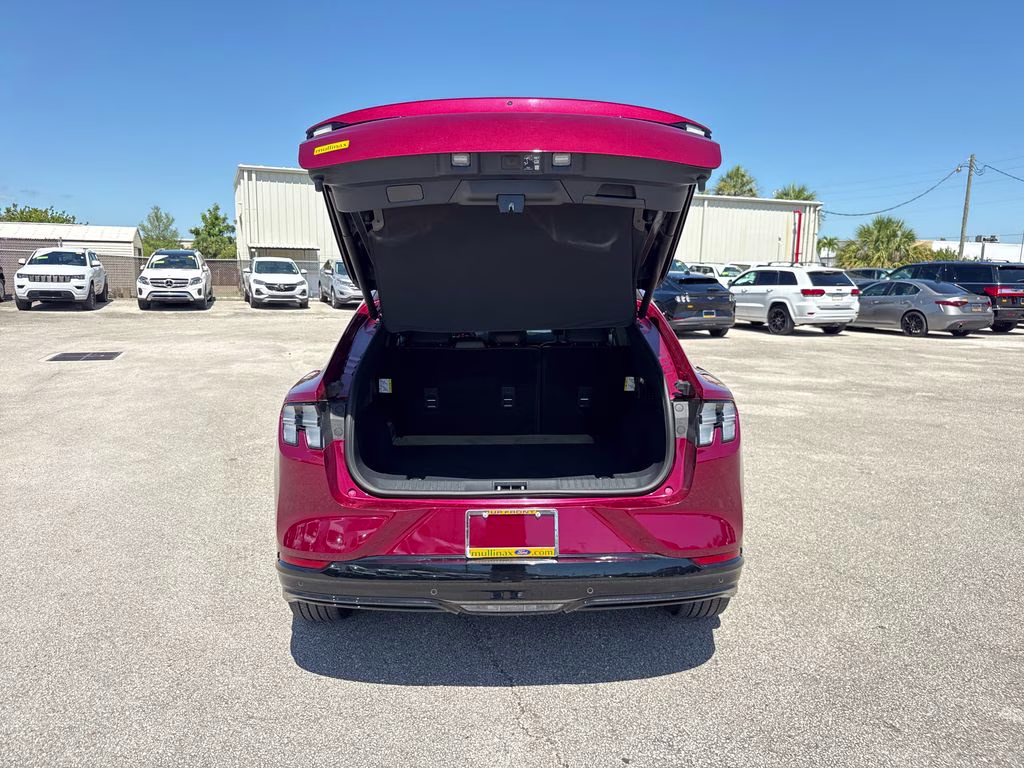 2025 Molten Magenta Metallic Tinted Clearcoat Ford Mustang Mach-E Premium RWD SUV