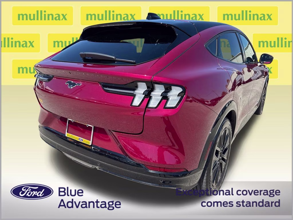 2025 Molten Magenta Metallic Tinted Clearcoat Ford Mustang Mach-E Premium RWD SUV