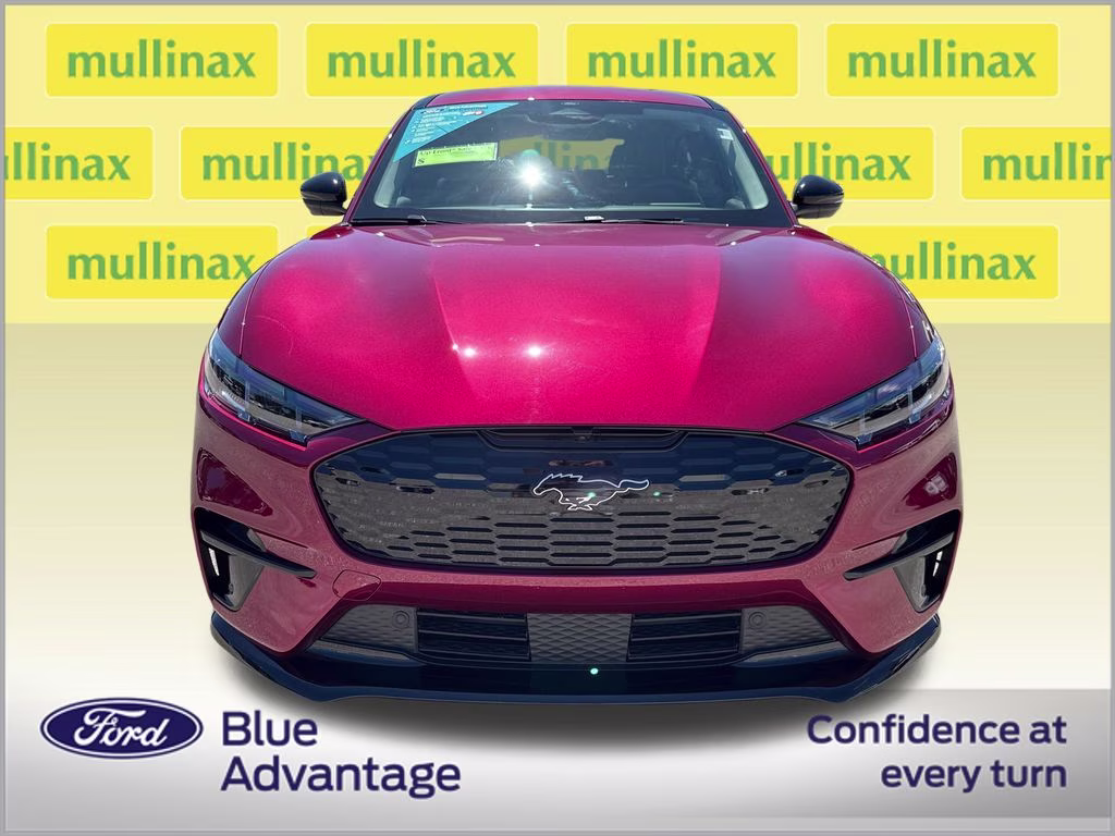 2025 Molten Magenta Metallic Tinted Clearcoat Ford Mustang Mach-E Premium RWD SUV