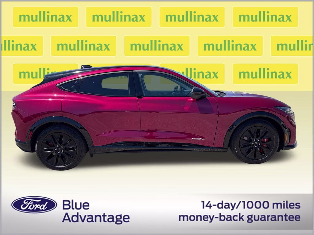 2025 Molten Magenta Metallic Tinted Clearcoat Ford Mustang Mach-E Premium RWD SUV