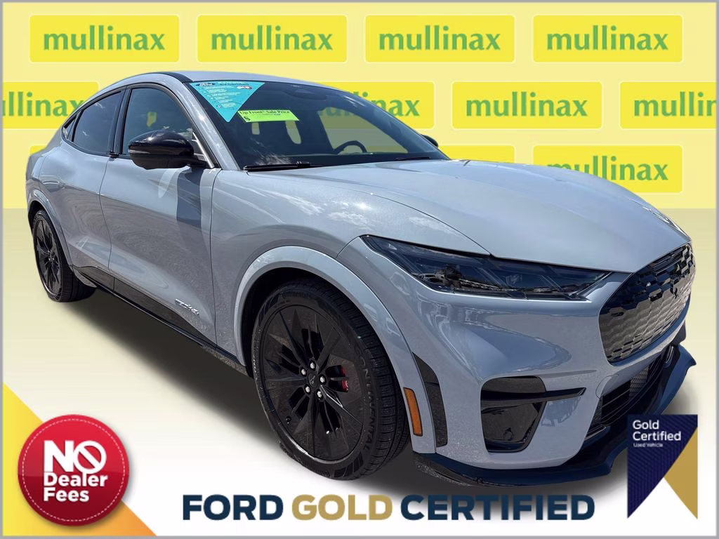 2025 Glacier Gray Met TriCoat Ford Mustang Mach-E GT AWD SUV