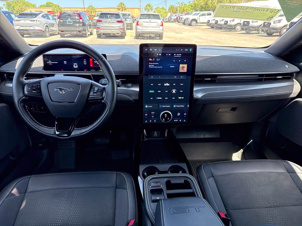 2025 Glacier Gray Met TriCoat Ford Mustang Mach-E GT AWD SUV
