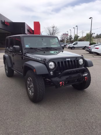 2018 Black Clearcoat Jeep Wrangler JK Unlimited Rubicon 4X4 SUV