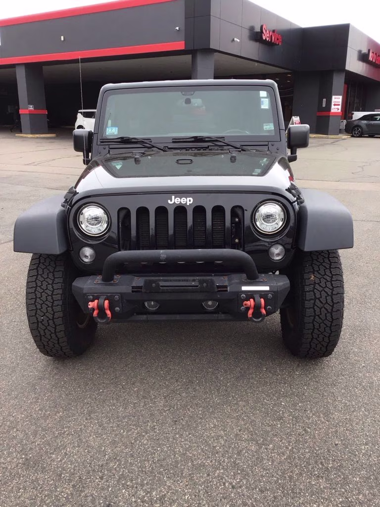 2018 Black Clearcoat Jeep Wrangler JK Unlimited Rubicon 4X4 SUV
