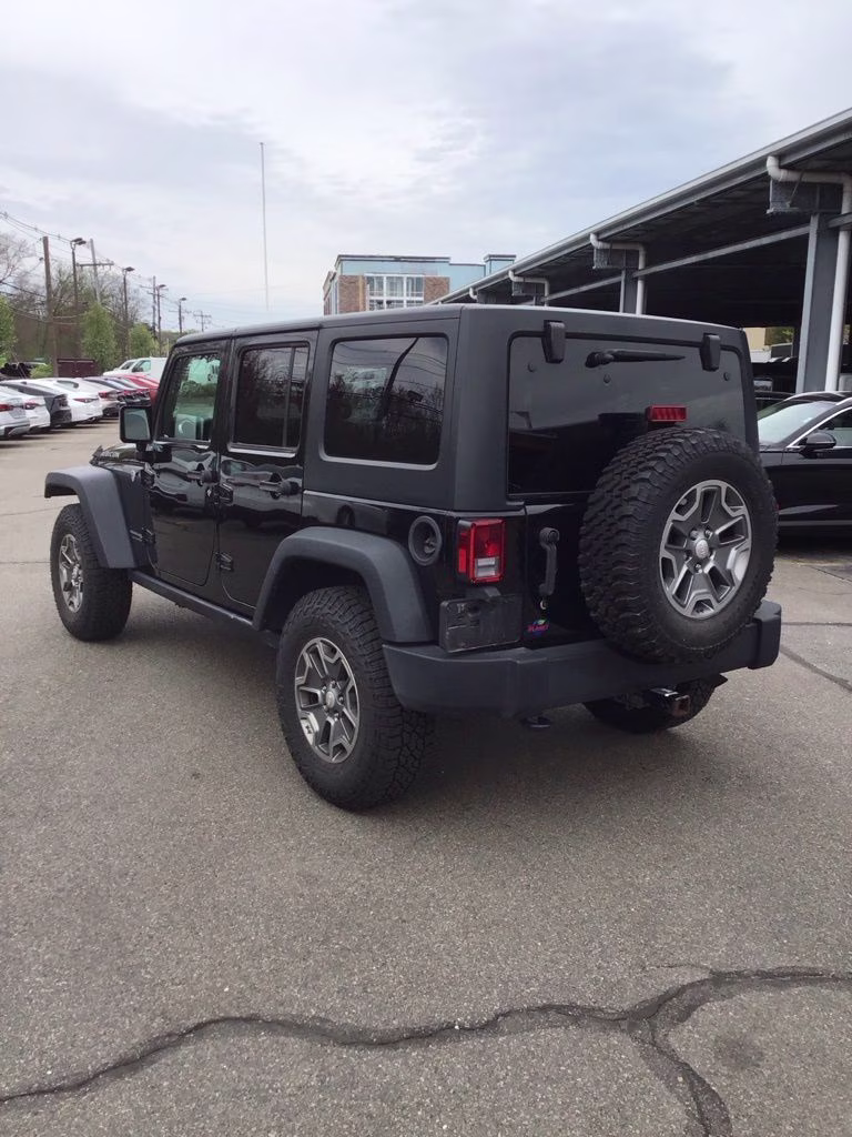 2018 Black Clearcoat Jeep Wrangler JK Unlimited Rubicon 4X4 SUV