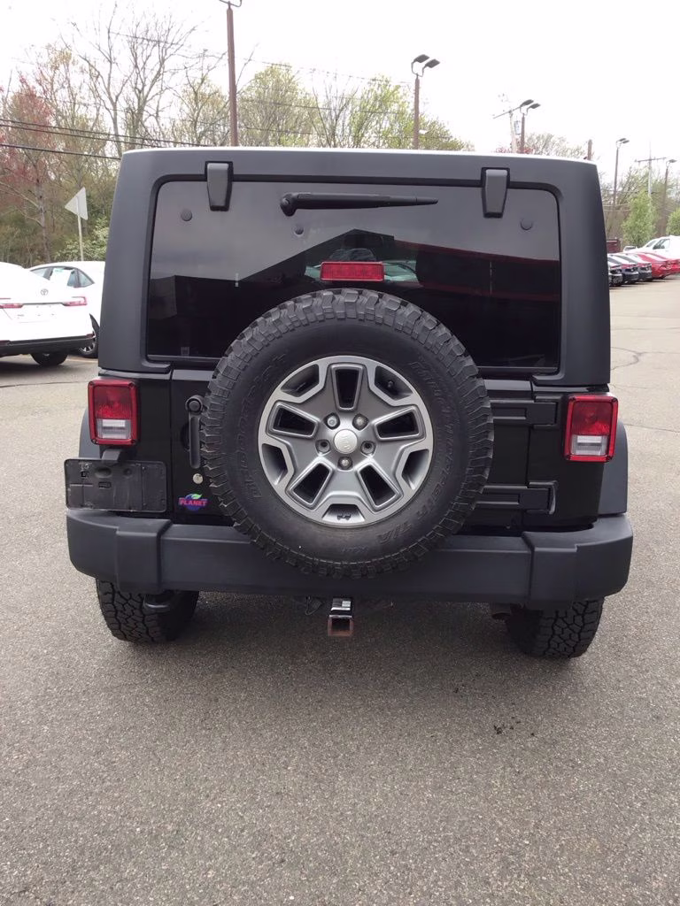 2018 Black Clearcoat Jeep Wrangler JK Unlimited Rubicon 4X4 SUV