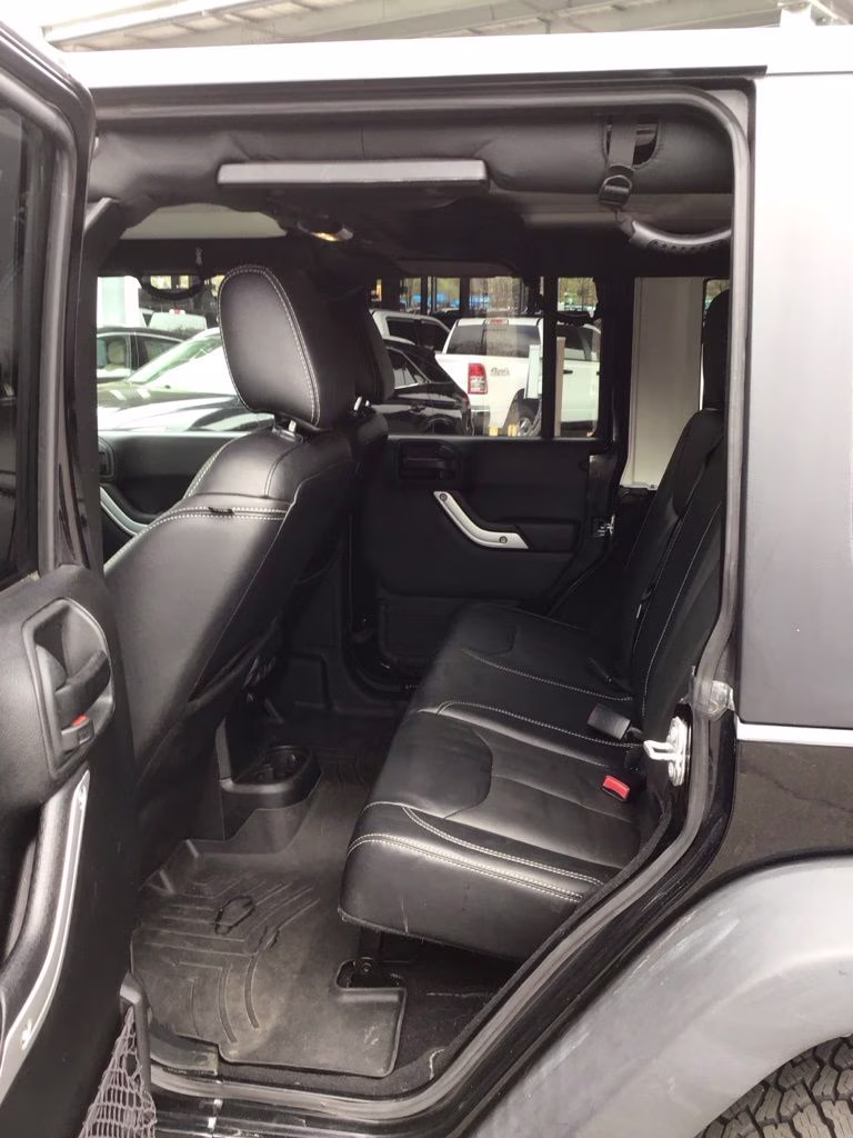 2018 Black Clearcoat Jeep Wrangler JK Unlimited Rubicon 4X4 SUV