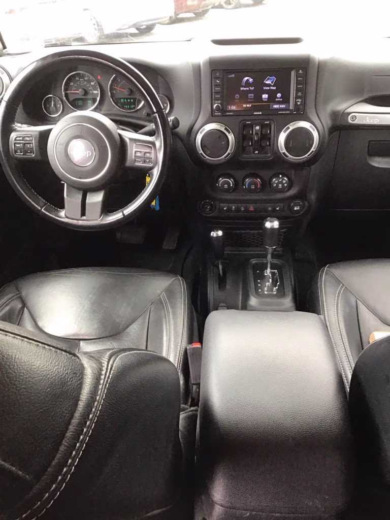 2018 Black Clearcoat Jeep Wrangler JK Unlimited Rubicon 4X4 SUV
