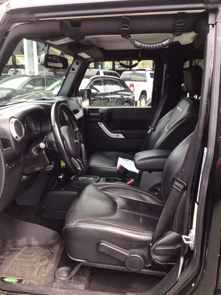 2018 Black Clearcoat Jeep Wrangler JK Unlimited Rubicon 4X4 SUV