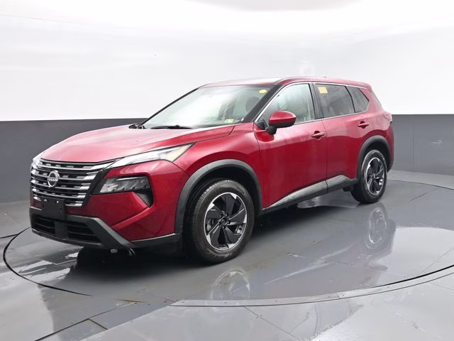 2025 Scarlet Ember Tintcoat Nissan Rogue SV AWD SUV