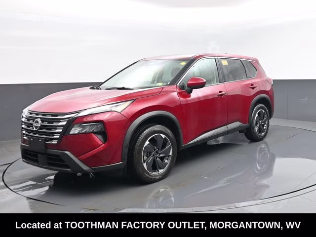 2025 Scarlet Ember Tintcoat Nissan Rogue SV AWD SUV